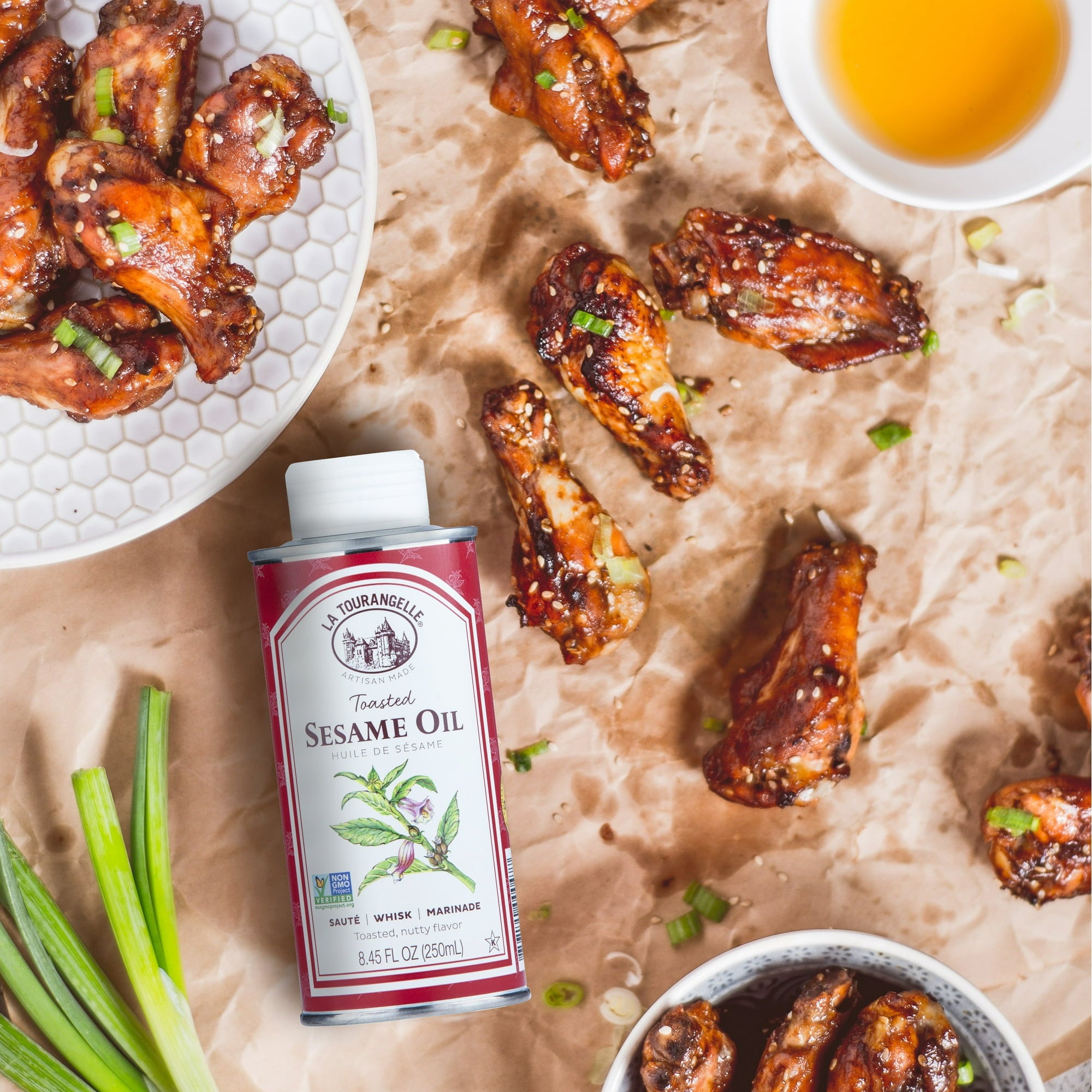 Skrudintų sezamo sėklų aliejus | La Tourangelle