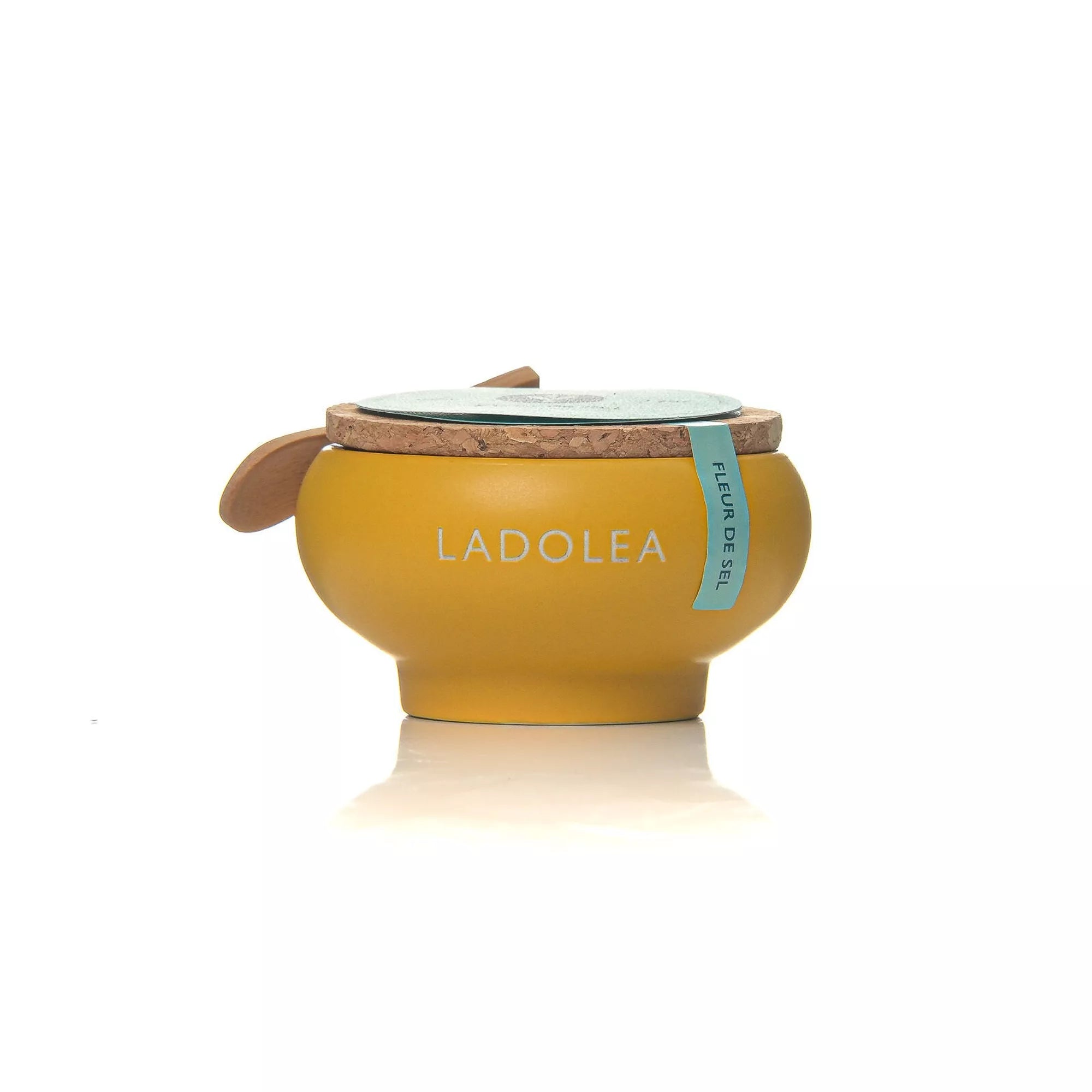 LADOLEA Fleur de Sel jūros druska + keramikinis indelis