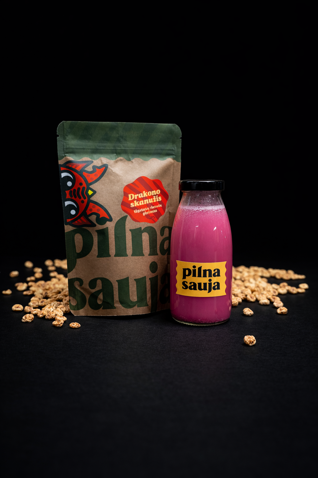 DRAKONO SKANUŽIS - Tigrinių riešutų gėrimas su drakono vaisiais