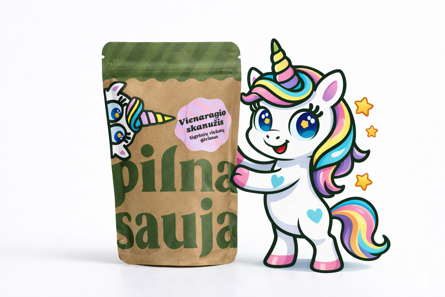 VIENARAGIO SKANUŽIS - Tigrinių riešutų gėrimas su bananais ir spirulina