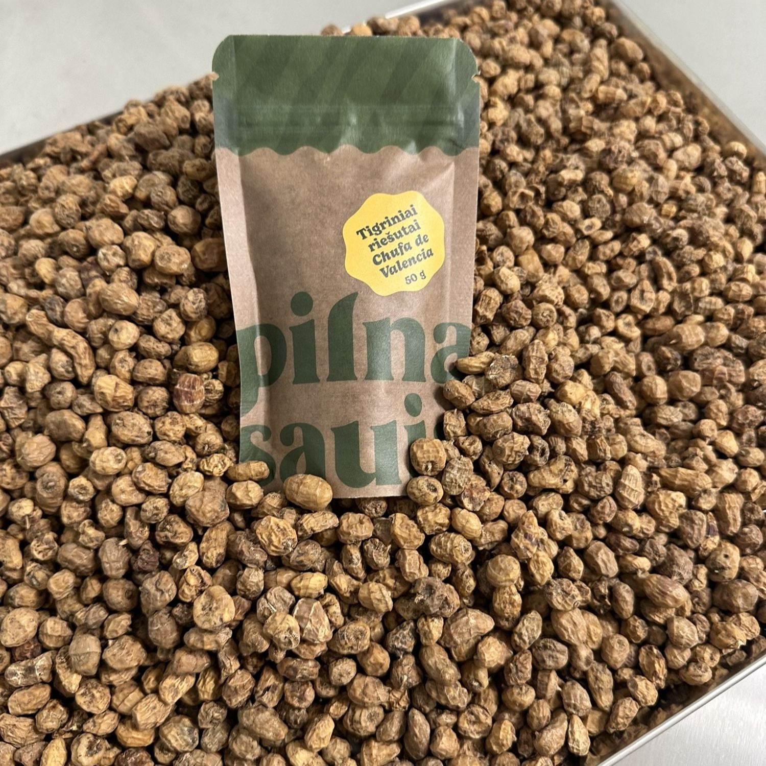 Tigriniai riešutai „Chufa de Valencia“ PDO