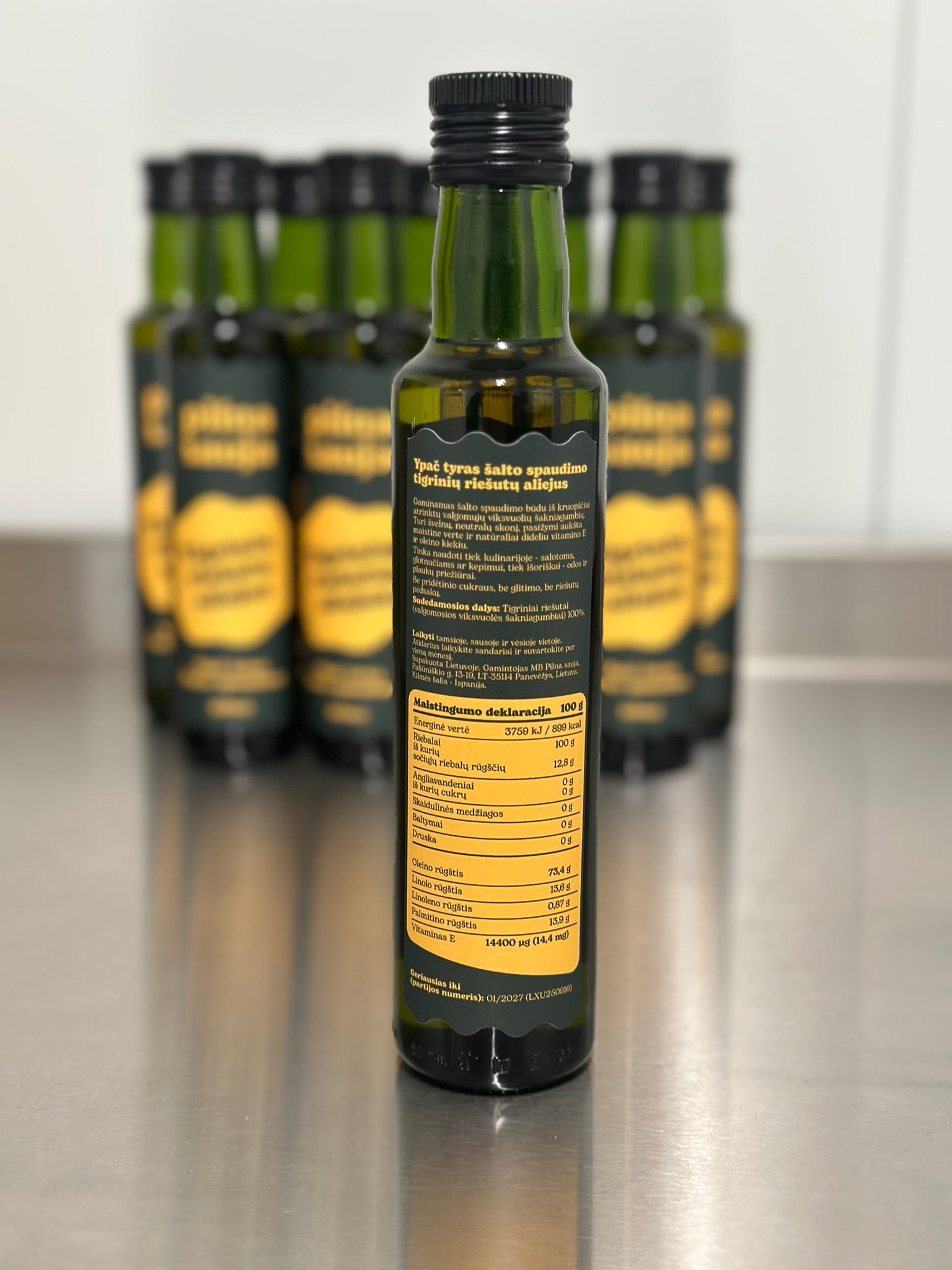 Tigrinių riešutų aliejus iš Valensijos