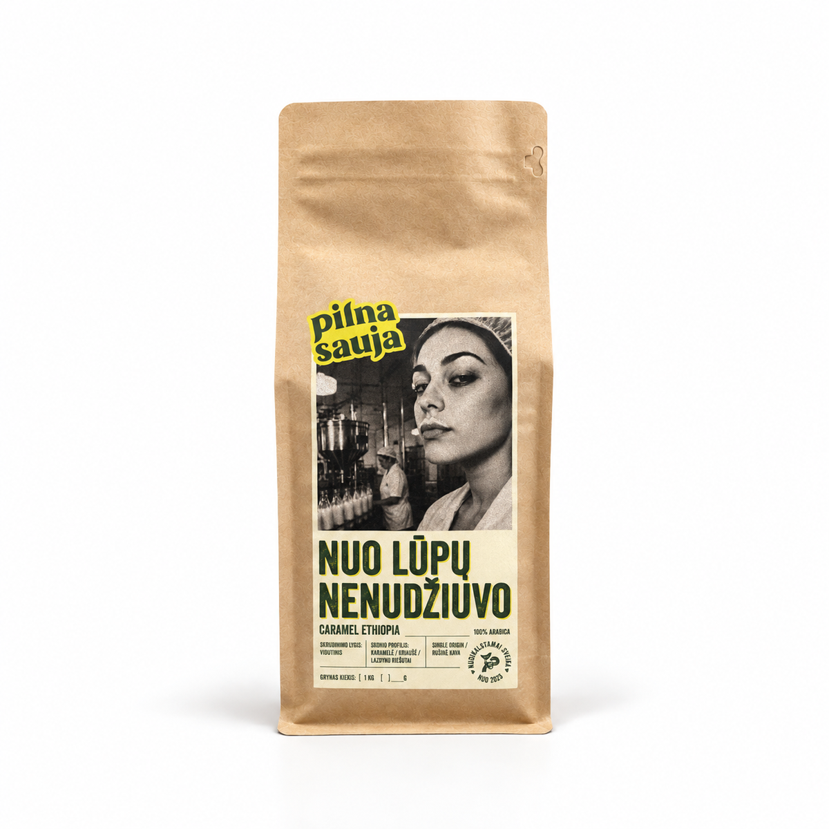 NUO LŪPŲ NENUDŽIUVO - Kavos pupelės Caramel Ethiopia