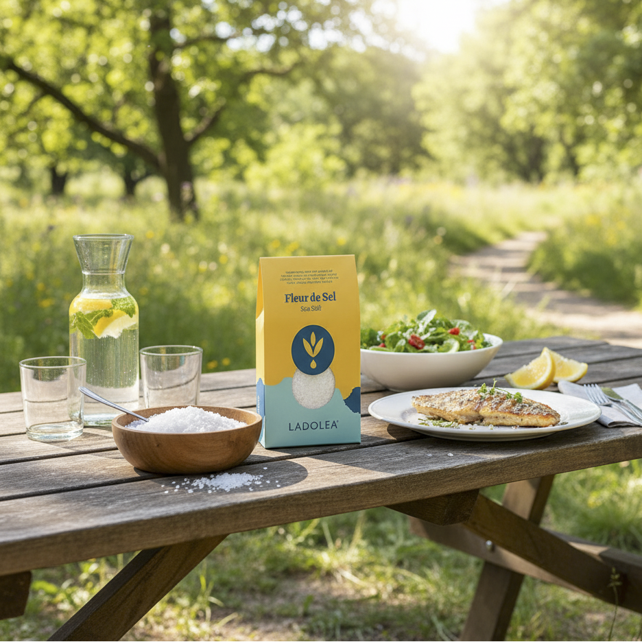 LADOLEA Fleur de Sel jūros druska 200g