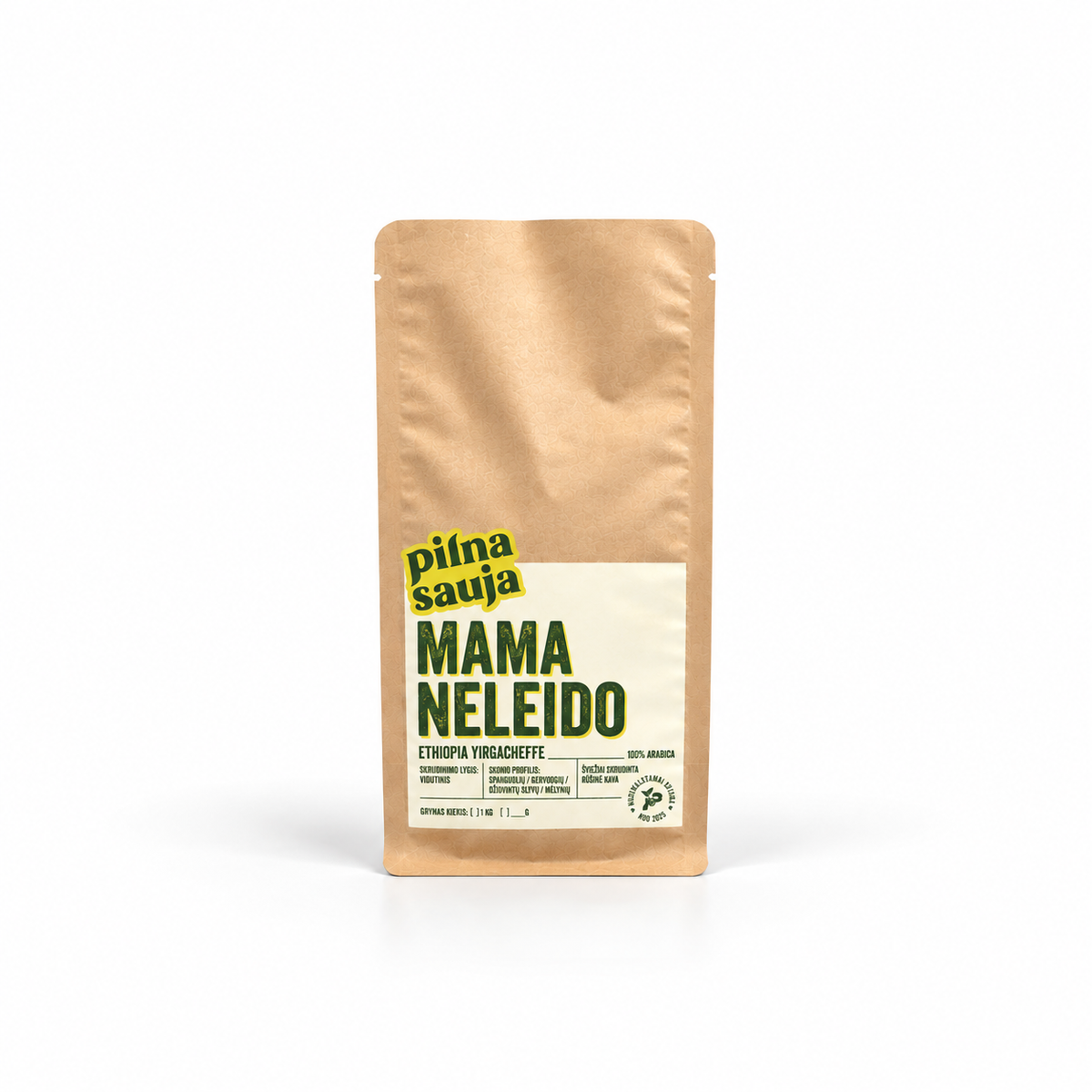 MAMA NELEIDO - Kavos pupelės Ethiopia Yirgacheffe