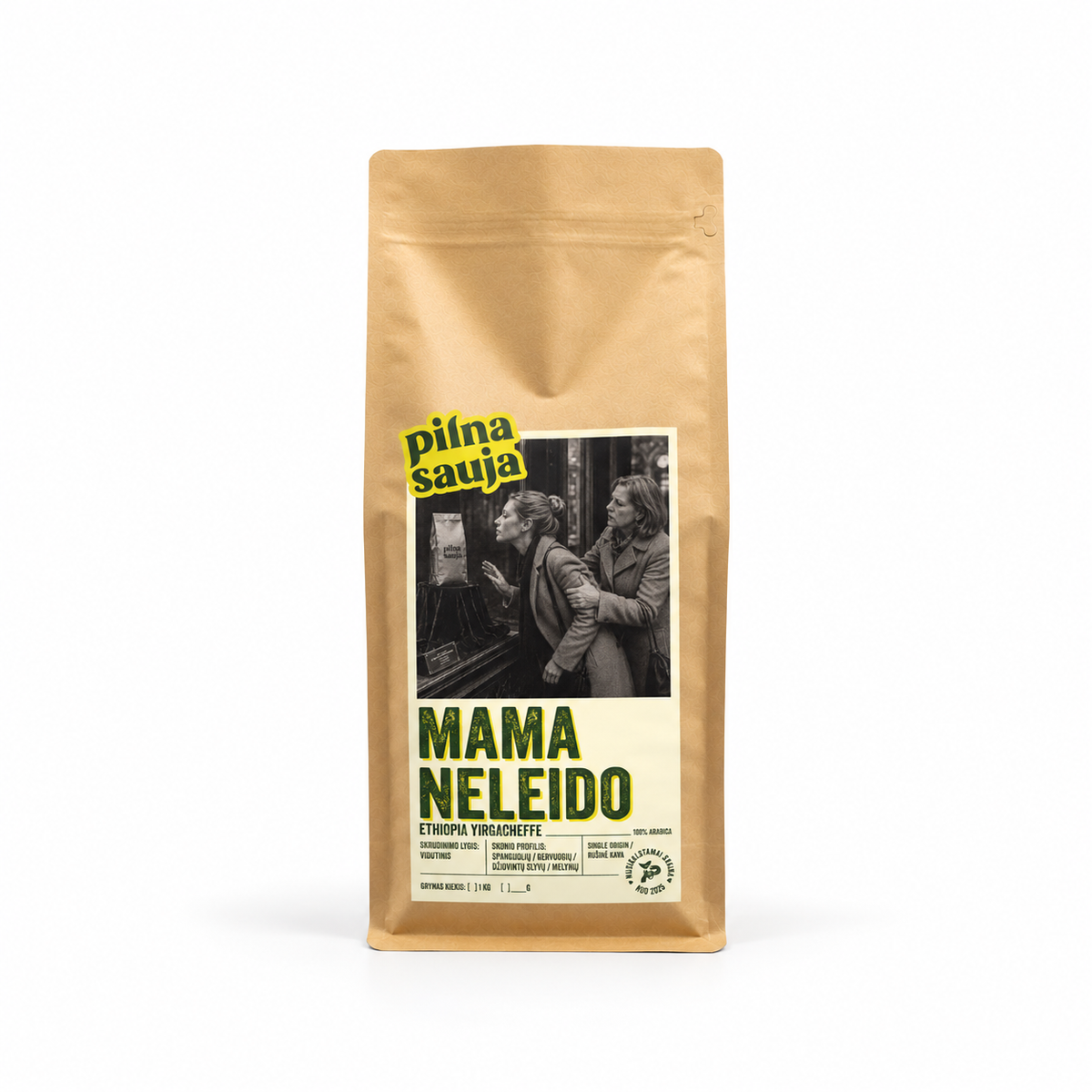 MAMA NELEIDO - Kavos pupelės Ethiopia Yirgacheffe