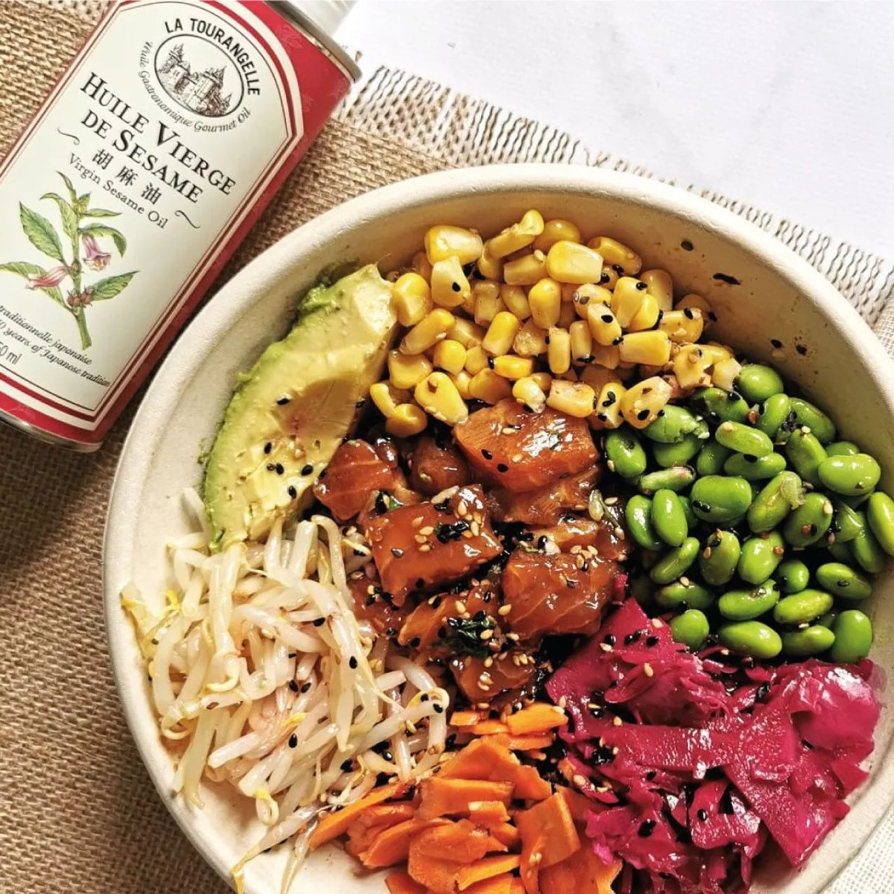 Skrudintų sezamo sėklų aliejus | La Tourangelle